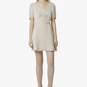 Avec Les Filles fit and flare mini dress